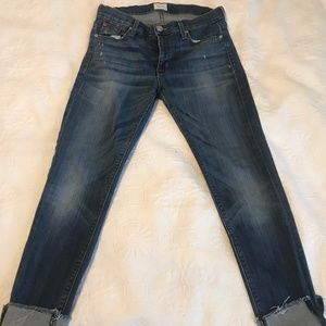 Hudson Jeans cuffed